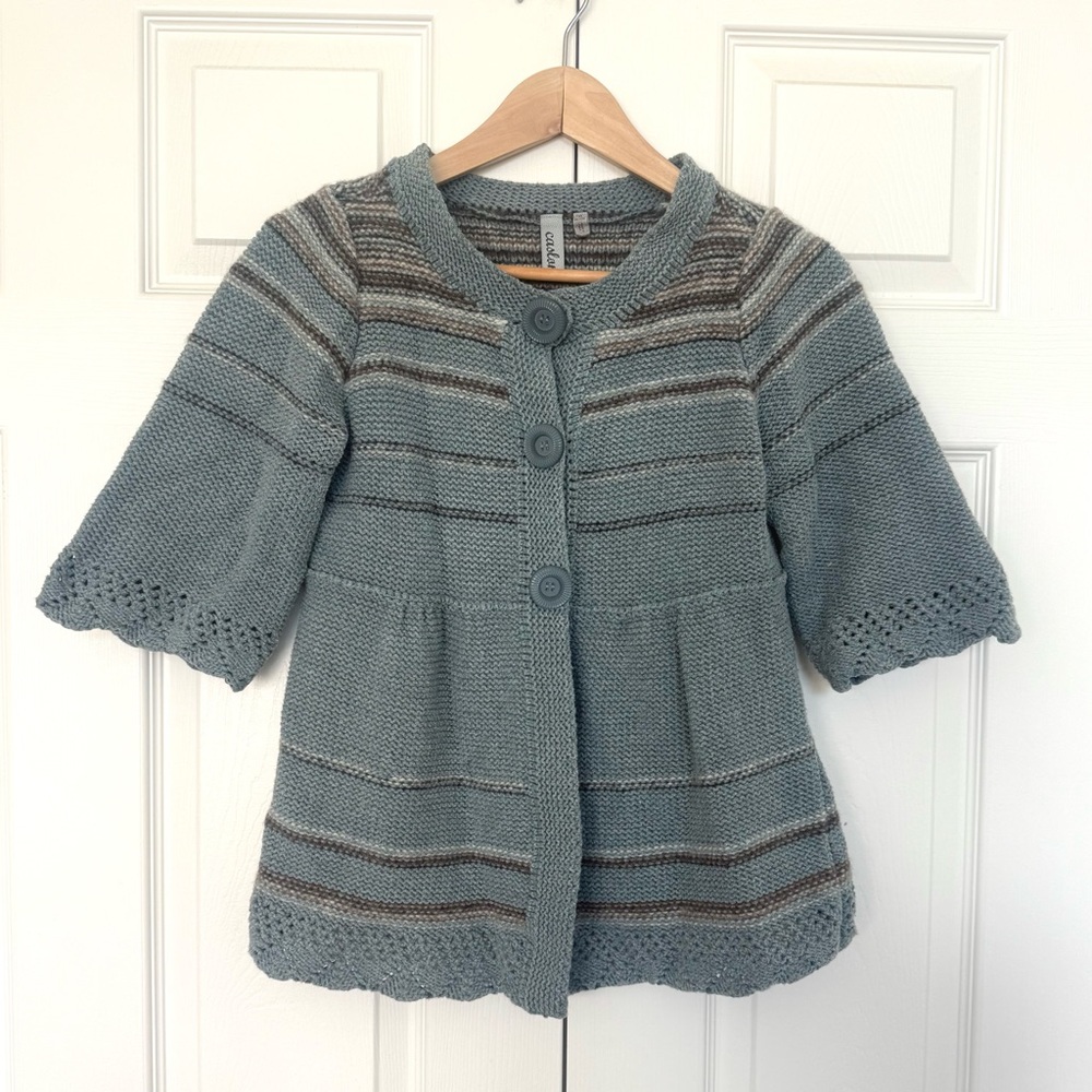 Vintage Caslon Multicolor Knit Cardigan